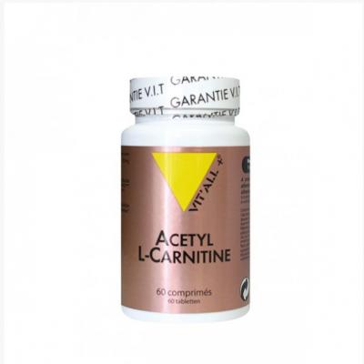 Acetyl l carnitine 250mg 60 vcaps vitall 6800 1