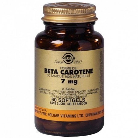 Beta carotene 7mg