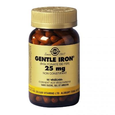 Gentle iron fer doux 90 ge lules solgar