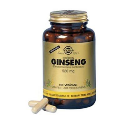 Ginseng sibe rien 520mg 100 ge lules solgar