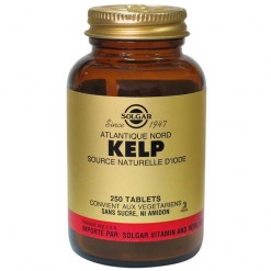 Kelp atlantique nord iode 250 comprime s solgar