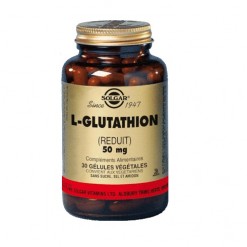 L glutathion 50mg 30 ge lules solgar