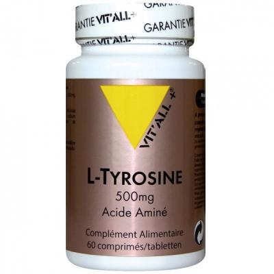 L tyrosine 500 mg 60 comprime s vitall 