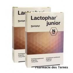 Lactophar junior lot de 2 boites de 20 gelules