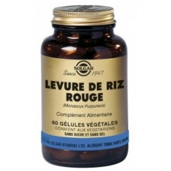 Levure de riz rouge 60 ge lules solgar
