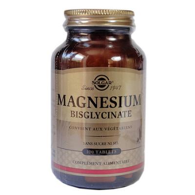 Magnesium bisglycinate solgar product display