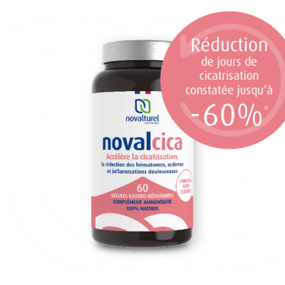 Novalcica acce le re la cicatrisation re duit les oede mes he matomes novalturel