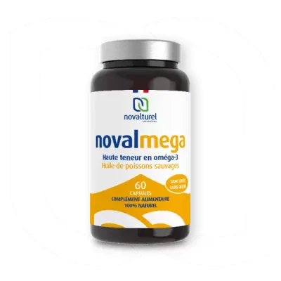 Novalmega bienfaits ome ga 3 effets sante meilleur complement alimentaire novalturel