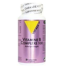 Vitamine b complexe 100 30 comprimes vitall 3713 1