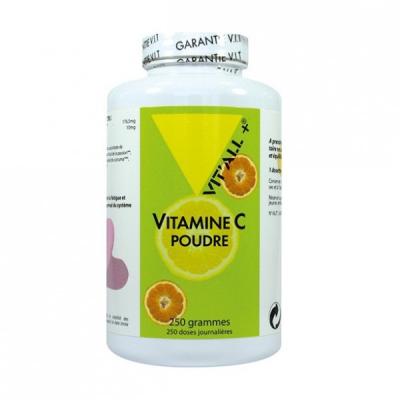 Vitamine c poudre 250 gr vitall 6375 1