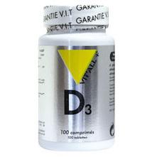 Vitamine d3 20g 100 comprimes vitall 581 1