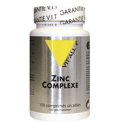 Zinc complexe 15 mg 100 comprime s vitall 